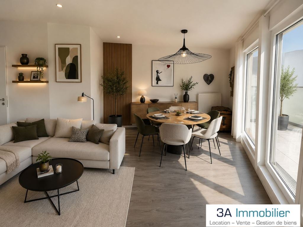 Appartement F3 CAEN (14000) 3A Immobilier